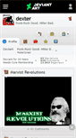 Mobile Screenshot of dexter.deviantart.com