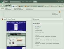 Tablet Screenshot of iwatchall.deviantart.com