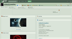 Desktop Screenshot of ambientconceptions.deviantart.com