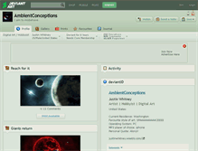 Tablet Screenshot of ambientconceptions.deviantart.com
