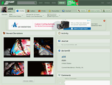 Tablet Screenshot of al08.deviantart.com