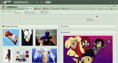 Desktop Screenshot of chibidarren.deviantart.com