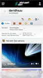 Mobile Screenshot of davidhsuu.deviantart.com
