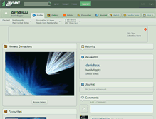 Tablet Screenshot of davidhsuu.deviantart.com