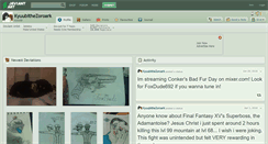 Desktop Screenshot of kyuubithezoroark.deviantart.com