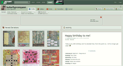 Desktop Screenshot of butterflypromqueen.deviantart.com