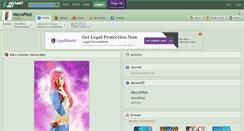 Desktop Screenshot of micropilot.deviantart.com