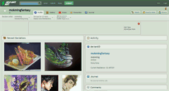 Desktop Screenshot of mokmingfantasy.deviantart.com