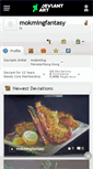 Mobile Screenshot of mokmingfantasy.deviantart.com