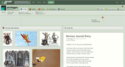 Desktop Screenshot of pauldeggan.deviantart.com