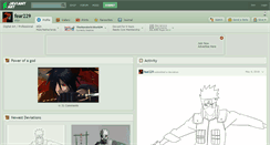 Desktop Screenshot of fear229.deviantart.com