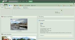 Desktop Screenshot of kolop.deviantart.com