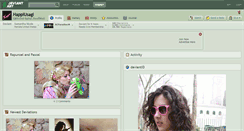 Desktop Screenshot of happiusagi.deviantart.com