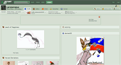 Desktop Screenshot of larutanrepus.deviantart.com