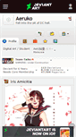 Mobile Screenshot of aeruko.deviantart.com