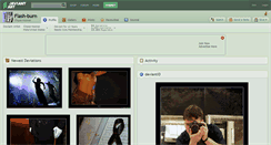 Desktop Screenshot of flash-burn.deviantart.com