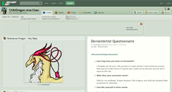 Desktop Screenshot of chibidragon-ana-chan.deviantart.com