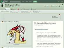 Tablet Screenshot of chibidragon-ana-chan.deviantart.com