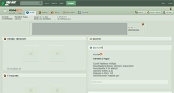 Desktop Screenshot of none.deviantart.com