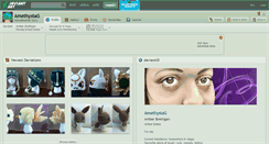 Desktop Screenshot of amethystag.deviantart.com