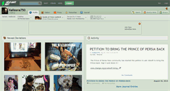 Desktop Screenshot of kaileena750.deviantart.com