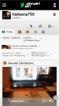 Mobile Screenshot of kaileena750.deviantart.com