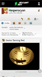 Mobile Screenshot of hesperocyon.deviantart.com