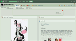 Desktop Screenshot of kurenai-kitsune.deviantart.com