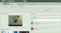 Desktop Screenshot of faketheway.deviantart.com