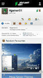 Mobile Screenshot of ngamer01.deviantart.com
