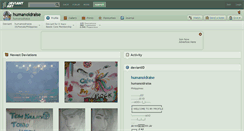 Desktop Screenshot of humanoidraise.deviantart.com