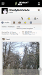 Mobile Screenshot of cloudylemonade.deviantart.com