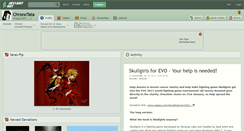 Desktop Screenshot of chronotata.deviantart.com