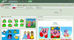 Desktop Screenshot of corneilamar.deviantart.com