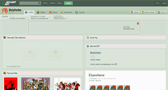 Desktop Screenshot of belphebe.deviantart.com