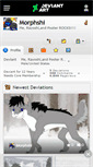 Mobile Screenshot of morphshi.deviantart.com