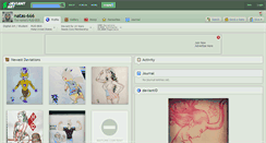 Desktop Screenshot of natas-666.deviantart.com