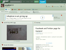 Tablet Screenshot of amymimi111.deviantart.com