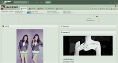 Desktop Screenshot of daniedesigns.deviantart.com