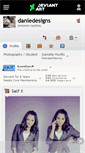 Mobile Screenshot of daniedesigns.deviantart.com