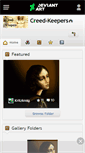 Mobile Screenshot of creed-keepers.deviantart.com