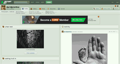 Desktop Screenshot of davidprentice.deviantart.com
