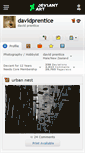 Mobile Screenshot of davidprentice.deviantart.com
