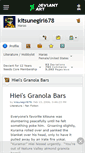 Mobile Screenshot of kitsunegirl678.deviantart.com