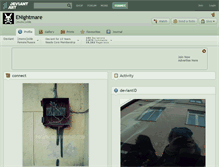 Tablet Screenshot of enightmare.deviantart.com