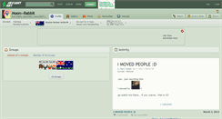 Desktop Screenshot of moon--rabbit.deviantart.com