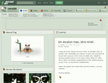 Tablet Screenshot of naradak.deviantart.com
