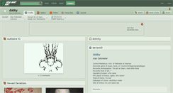 Desktop Screenshot of dobby.deviantart.com