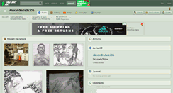 Desktop Screenshot of alexandrajade206.deviantart.com