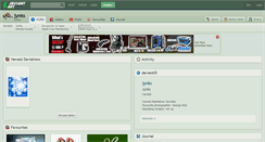 Desktop Screenshot of jynks.deviantart.com